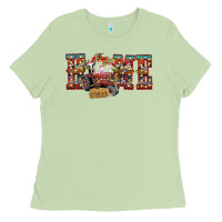 Home Christmas Farm Animals Ladies Tee | Teevron