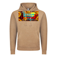 Vintage Coffee desert vibes license plate Vintage Hoodie - Artiststas