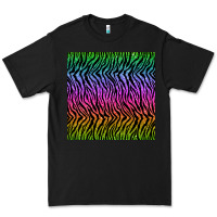 Black tiger glitter seamless pattern Premium Tee - BundleAndBundleShop