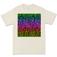 Tiger Glitter Seamless Pattern Premium Tee | Teevron