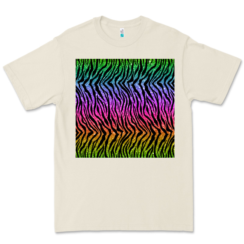 Tiger Glitter Seamless Pattern Premium Tee by BundleAndBundleShop | Teevron