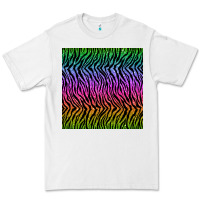 White tiger glitter seamless pattern Premium Tee - BundleAndBundleShop