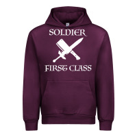 Mauve Wine Soldıer First Class Urban Hoodie - Bettercallsaul