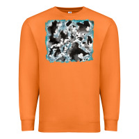 Carrot cowhide glitter leather background Premium Sweatshirt - RanaPortraitStore