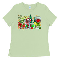 Matcha Christmas tequila Ladies Tee - CowhideDigitalArt