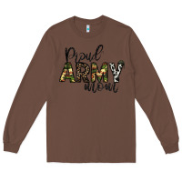 Chestnut proud Army mom Long Sleeve Tee - CowhideDigitalArt