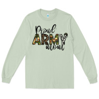 Matcha proud Army mom Long Sleeve Tee - CowhideDigitalArt