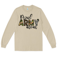 Mushroom proud Army mom Long Sleeve Tee - CowhideDigitalArt