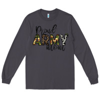 Smoke proud Army mom Long Sleeve Tee - CowhideDigitalArt
