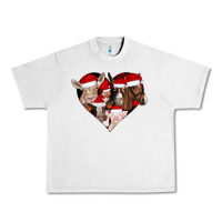 Lunar Rock farm animals christmas Urban Heavy Tee - CowhideDigitalArt