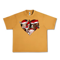 Peanut Butter farm animals christmas Urban Heavy Tee - CowhideDigitalArt