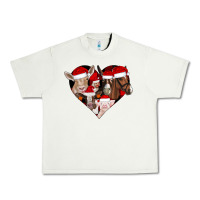 Pistachio farm animals christmas Urban Heavy Tee - CowhideDigitalArt