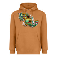 Meerkat Guerrero Mexico Sunflower Map Heavyweight Hoodie - RanaPortraitStore