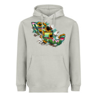 Moon Dust Guerrero Mexico Sunflower Map Heavyweight Hoodie - RanaPortraitStore
