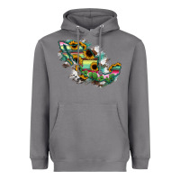 Storm Guerrero Mexico Sunflower Map Heavyweight Hoodie - RanaPortraitStore