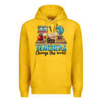 Lemon teachers change the world Premium Hoodie - BarkalooDesign