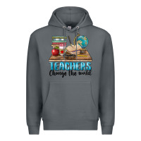 Rock teachers change the world Premium Hoodie - BarkalooDesign