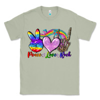 Matcha Peace love rock Classic Tee - FaDigitalArtStudio