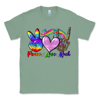 Sage Peace love rock Classic Tee - FaDigitalArtStudio