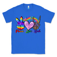 True Royal Peace love rock Classic Tee - FaDigitalArtStudio