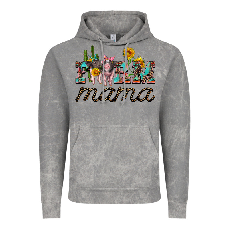 Farm Mama With Baby Pigs Vintage Hoodie by Artiststas | Teevron