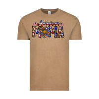 Vintage Coffee American mama Vintage Tee - CowhideDigitalArt