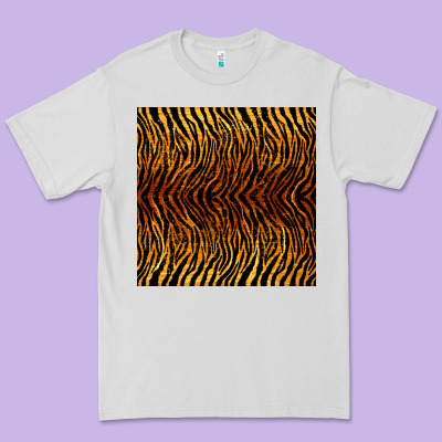 Tiger Seamless Pattern Premium Tee Designed By Bundleandbundleshop