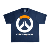 Navy time overwatch gas Urban Heavy Tee - DesigneFamous