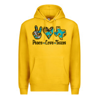 Lemon Peace Love Texas Premium Hoodie - Jasminsmagicworld