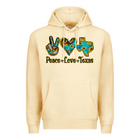 Pina Colada Peace Love Texas Premium Hoodie - Jasminsmagicworld