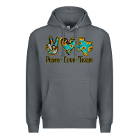 Rock Peace Love Texas Premium Hoodie - Jasminsmagicworld