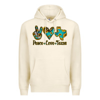 Tofu Peace Love Texas Premium Hoodie - Jasminsmagicworld