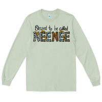 Matcha blessed to be called neenee Long Sleeve Tee - CowhideDigitalArt