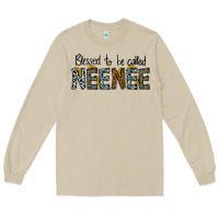Mushroom blessed to be called neenee Long Sleeve Tee - CowhideDigitalArt