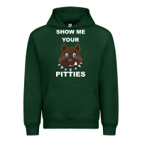 Forest Green Show Me Your pitties Urban Hoodie - Bettercallsaul