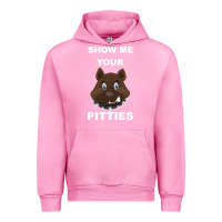 Fuchsia Pink Show Me Your pitties Urban Hoodie - Bettercallsaul
