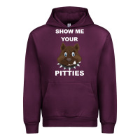Mauve Wine Show Me Your pitties Urban Hoodie - Bettercallsaul