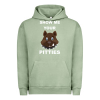 Pigment Oil Green Show Me Your pitties Urban Hoodie - Bettercallsaul