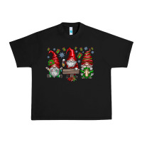 Black christmas gnomes celebration Urban Heavy Tee - CowhideDigitalArt