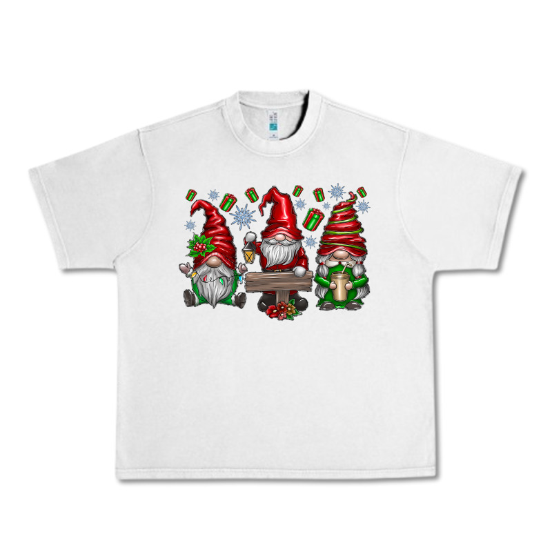 Christmas Gnomes Celebration Urban Heavy Tee by CowhideDigitalArt | Teevron