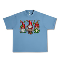 Pebble Blue christmas gnomes celebration Urban Heavy Tee - CowhideDigitalArt