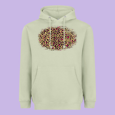 Leopard Pattern Heavyweight Hoodie Designed By Ranaportraitstore