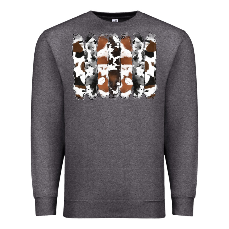 Cowhide Brushstrokes Premium Sweatshirt by RanaPortraitStore | Teevron