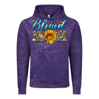 Cloud Purple blessed mom with sunflower Vintage Hoodie - Artiststas