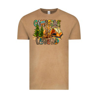 Vintage Camel Campfire Legend Vintage Tee - CowhideDigitalArt