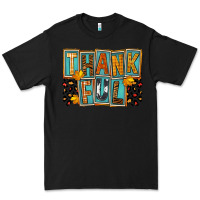 Black thankful Premium Tee - FaDigitalArtStudio
