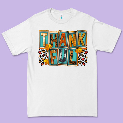 Thankful Premium Tee Designed By Fadigitalartstudio