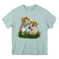 Arona baby goats Heavy Core Tee - RanaPortraitStore