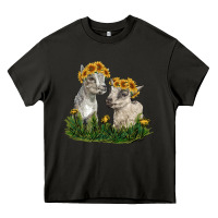 Asphalt baby goats Heavy Core Tee - RanaPortraitStore