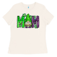 St Patricks Day Mom Gnome Ladies Tee | Teevron